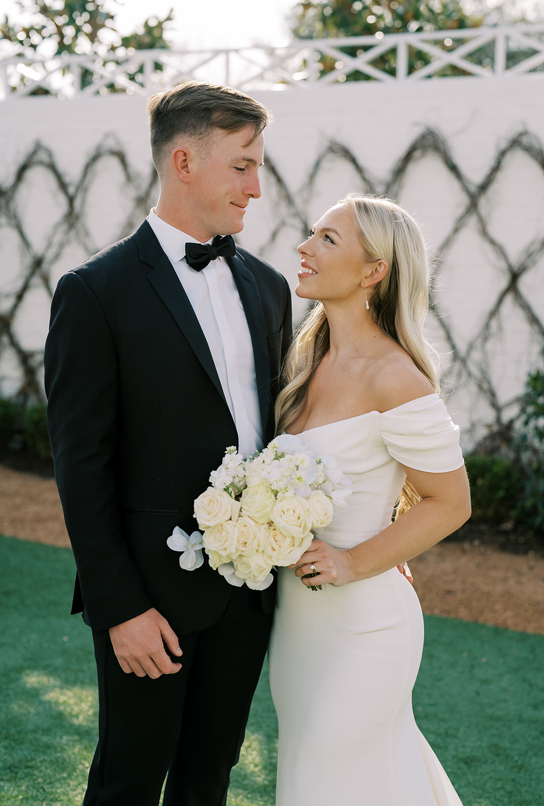 Caroline + Nicholas; St. Helen Catholic Church + Wish Well House – Georgetown, TX Wedding Florist