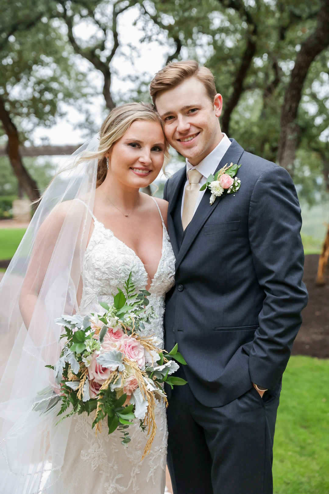 Courtney + Connor; Canyonwood Ridge – Austin, TX Wedding Florist