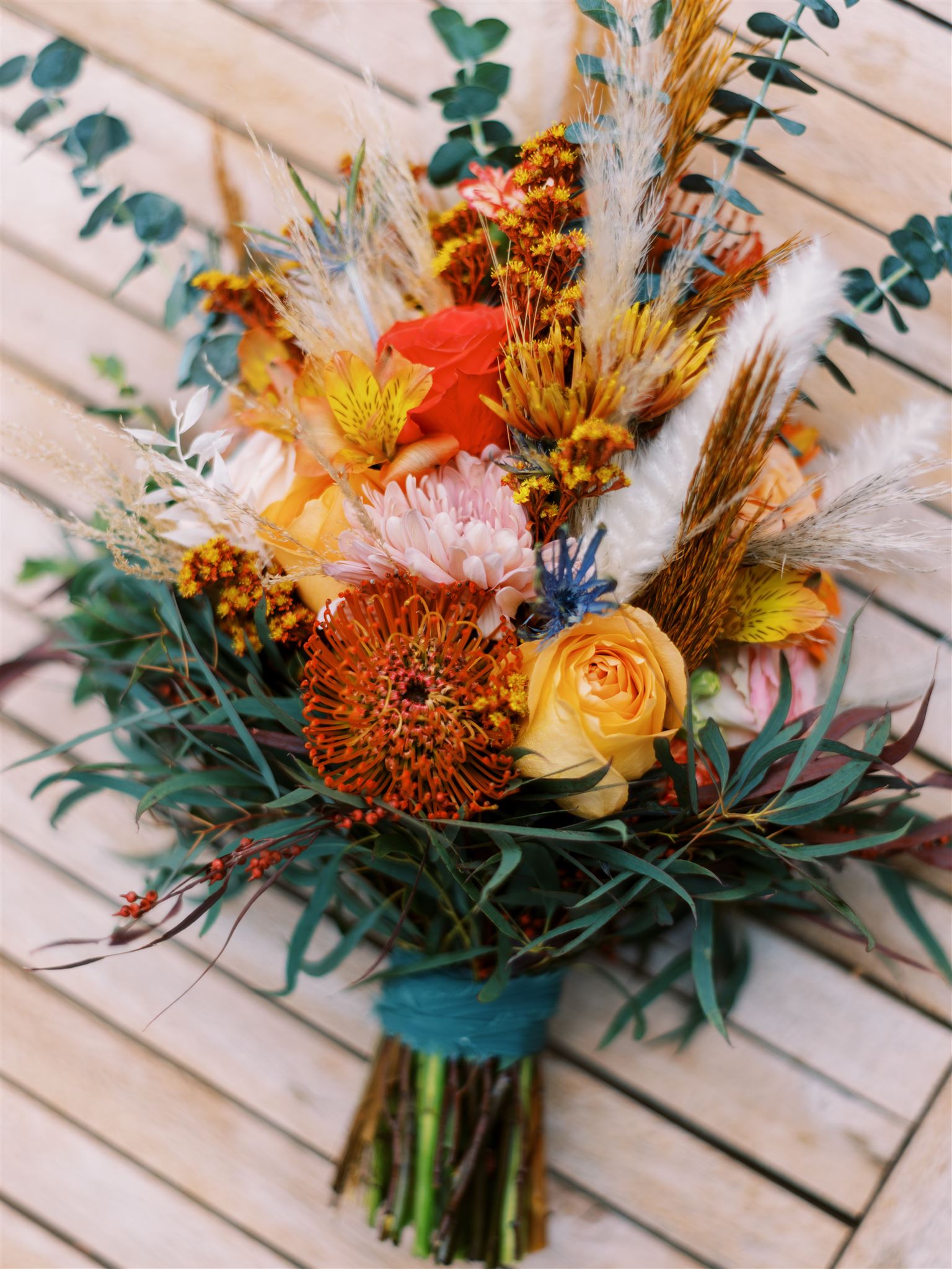 Stef + Dave; The Addison Grove – Austin, TX Wedding Florist