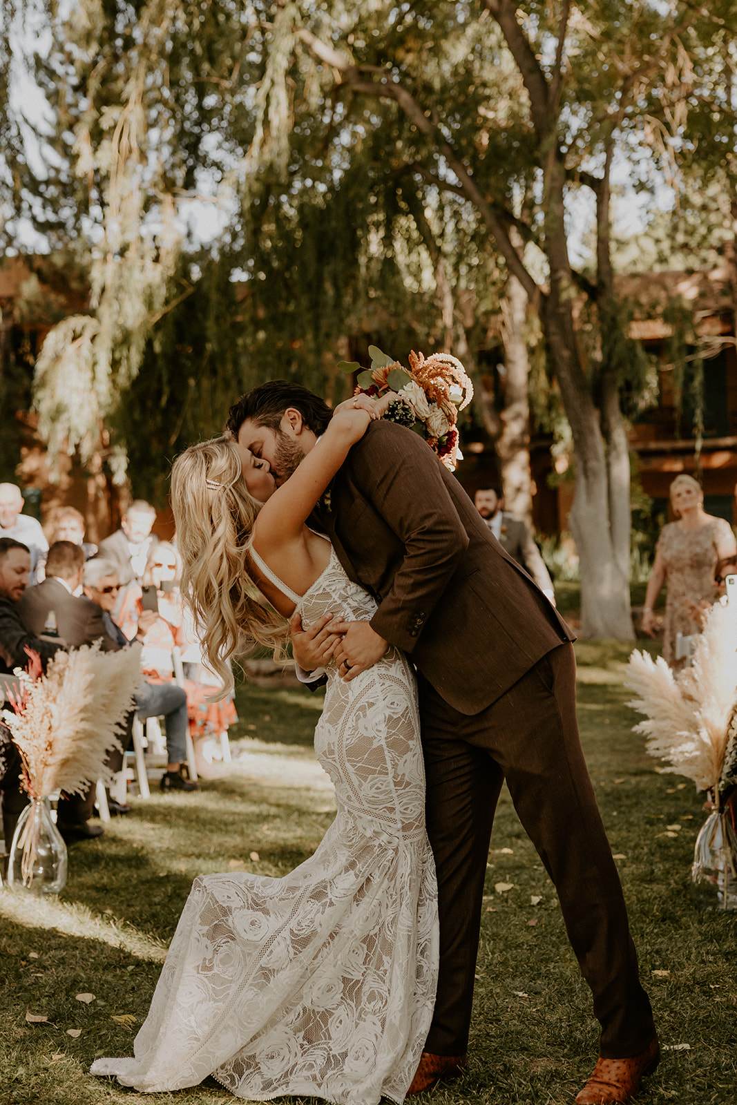 Amber + Jake; El Monte Sagrado – Taos, NM Wedding Florist