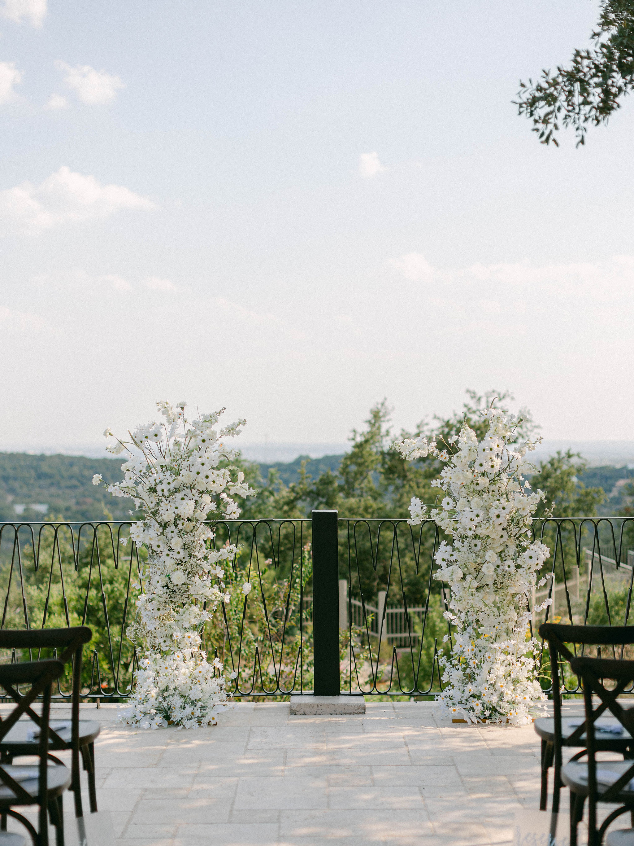 Emily + Victor; Villa Antonia – Jonestown, TX Wedding Florist
