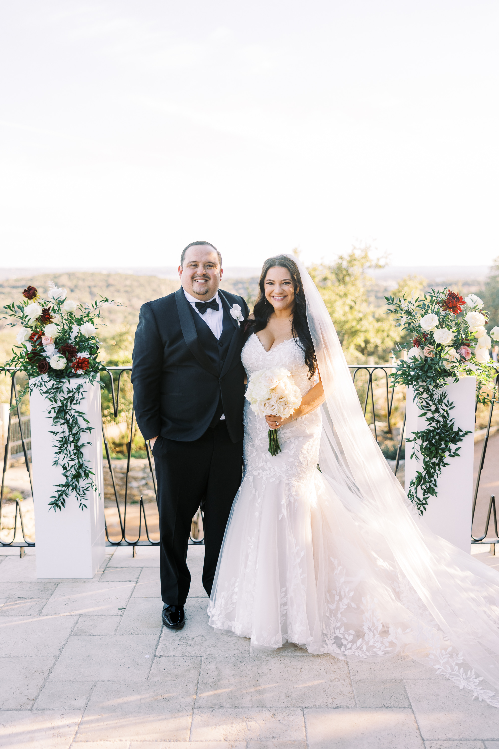 Taylor + Mason; Villa Antonia – Jonestown, TX Wedding Florist